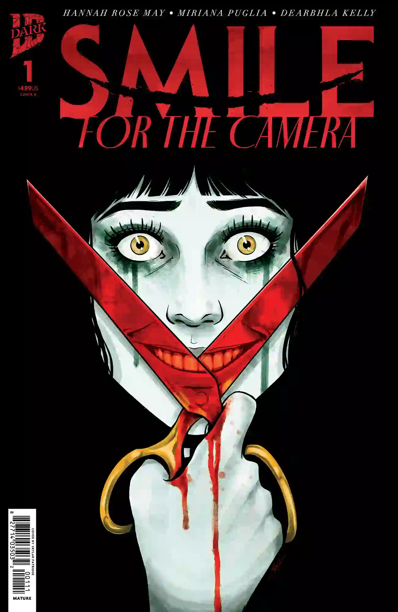 Smile For The Camera #1 main cover by Skylar Patridge (IDW Publishing)