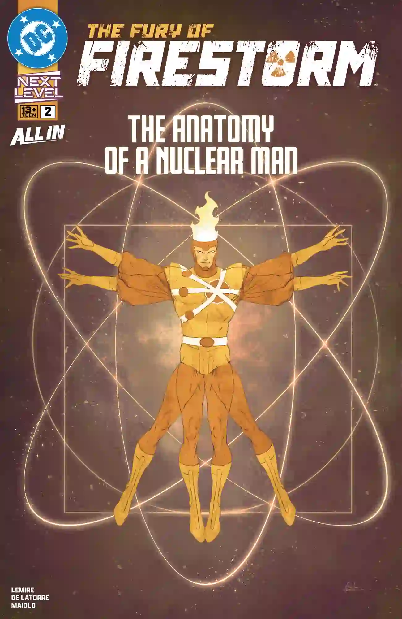 The Fury of Firestorm #2 main cover by Rafael de Latorre (DC Comics)